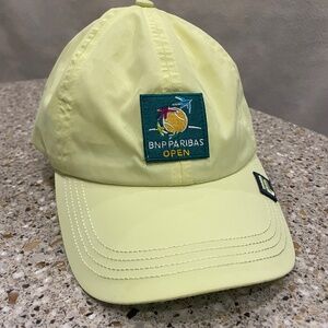 BNP Paribas Indian Wells Tennis Tournament Official Ball Cap by FILA Adjustable